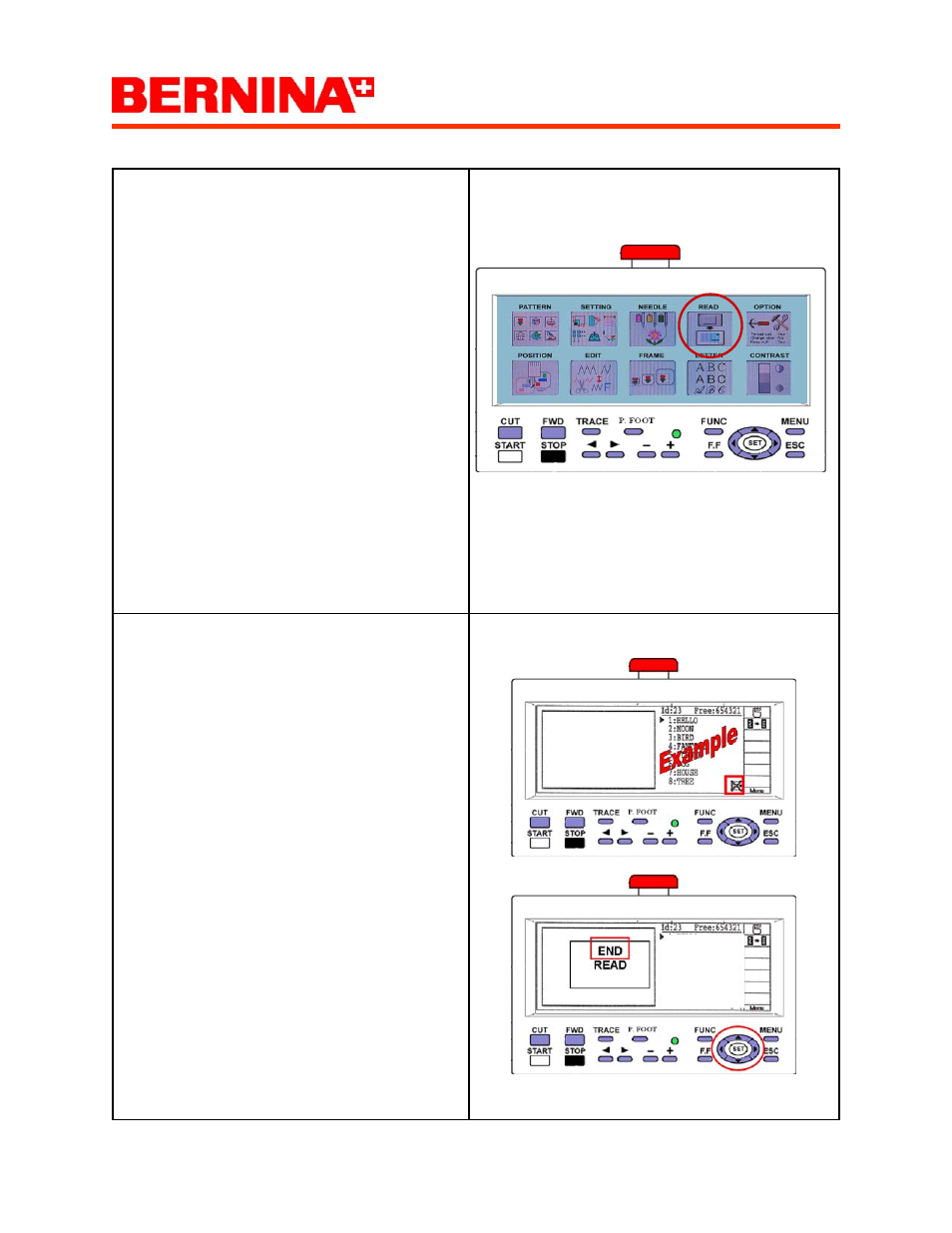 Happy voyager | Bernina Happy Voyager User Manual | Page 21 / 78