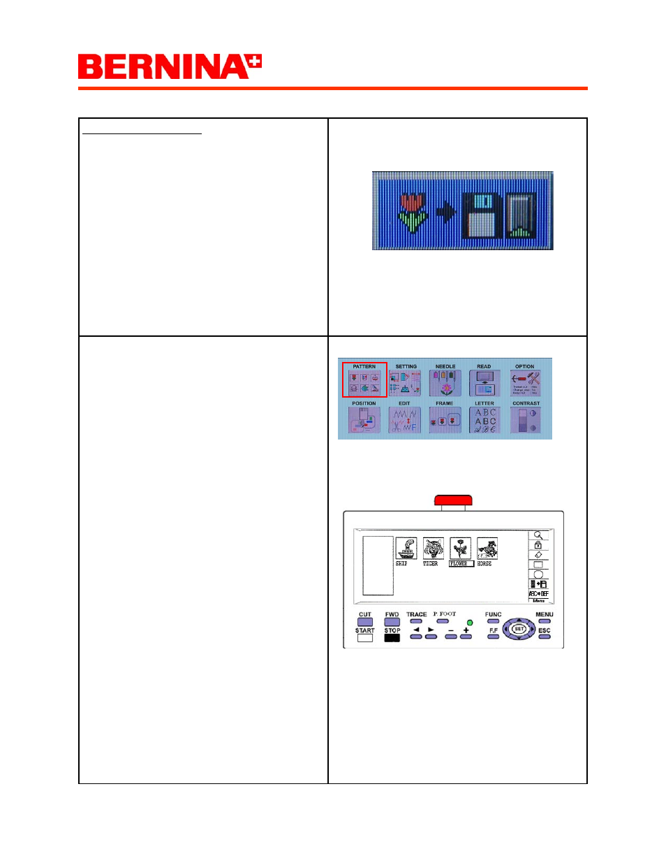 Happy voyager, Transferring pattern to a card 08 | Bernina Happy Voyager User Manual | Page 22 / 78