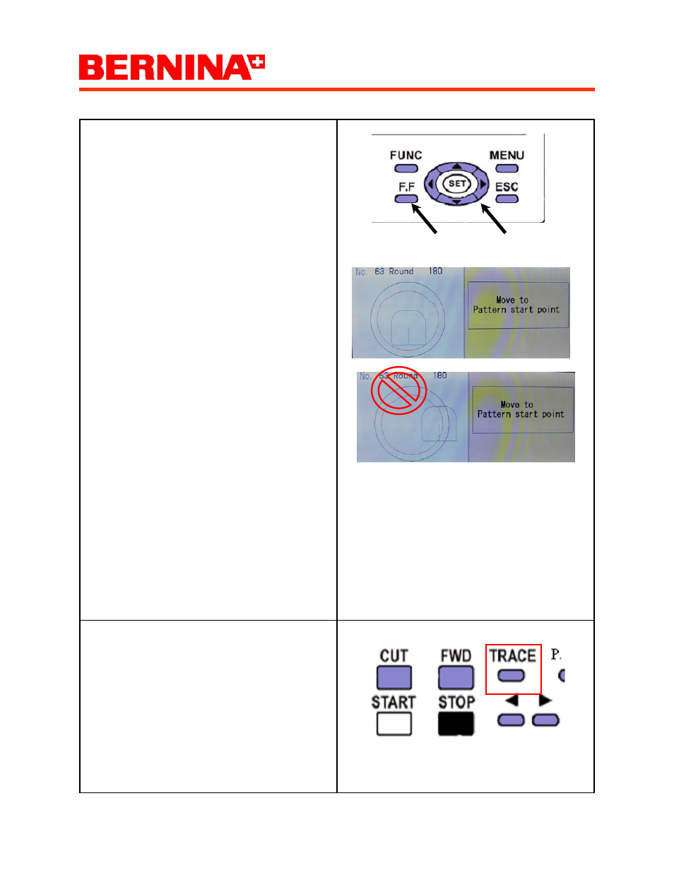 Happy voyager | Bernina Happy Voyager User Manual | Page 34 / 78