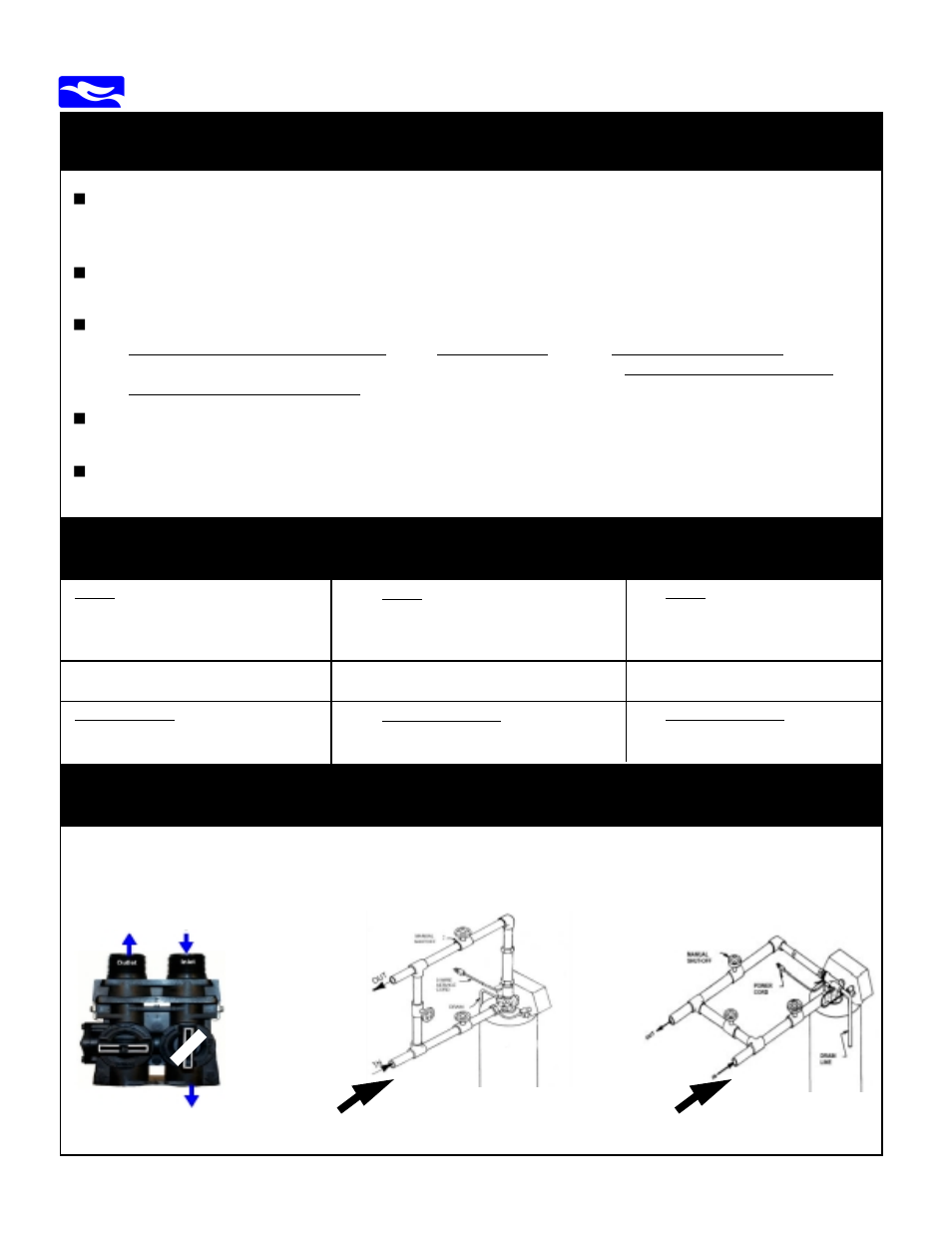 Start-up procedure for all units, Step 1: fill the tank with water - slowly, Step 1-a: partially open inlet side only | Environmental Water Systems EWS 1354-2-P User Manual | Page 13 / 18