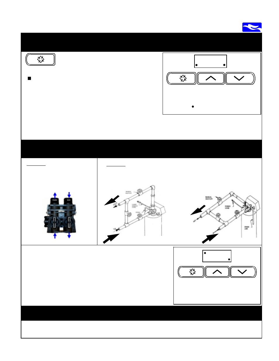 Step 4-c: rapid rinse - the final backwash cycle, Step 5: final service position, Step 6: pipes and heater flush and preparation | Ews, inc. / environmental water systems | Environmental Water Systems EWS 1354-2-P User Manual | Page 16 / 18