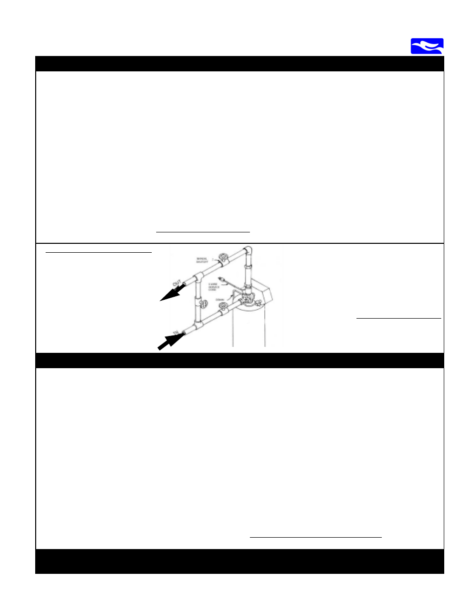 5 - go to system start-up procedures, Ews, inc. / environmental water systems, 3 - plumbing line connections | 4 - drain connections | Environmental Water Systems EWS 1354-2-P User Manual | Page 8 / 18