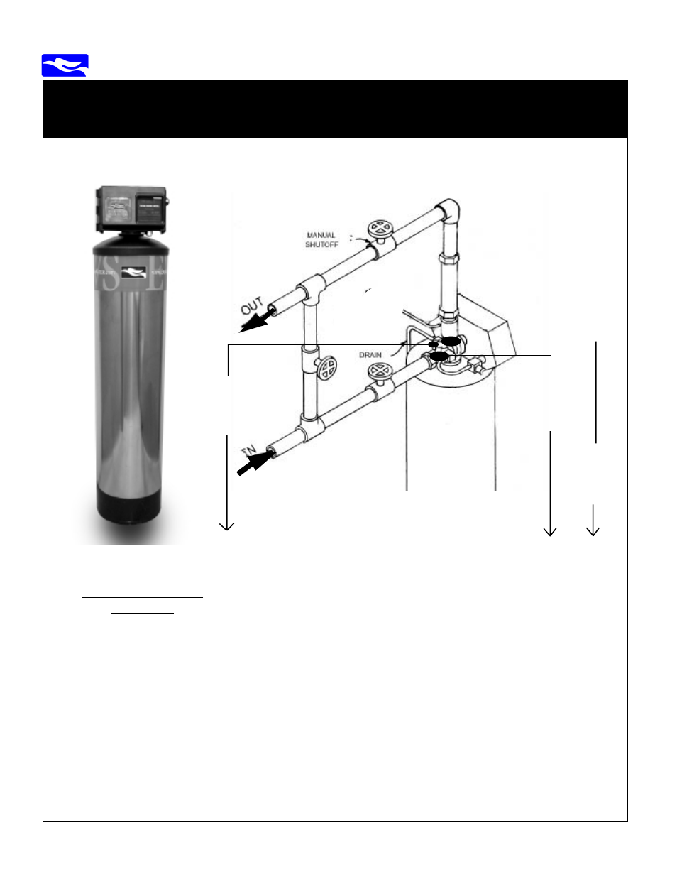Set-up and installation schematic | Environmental Water Systems EWS 1354-2-P User Manual | Page 9 / 18