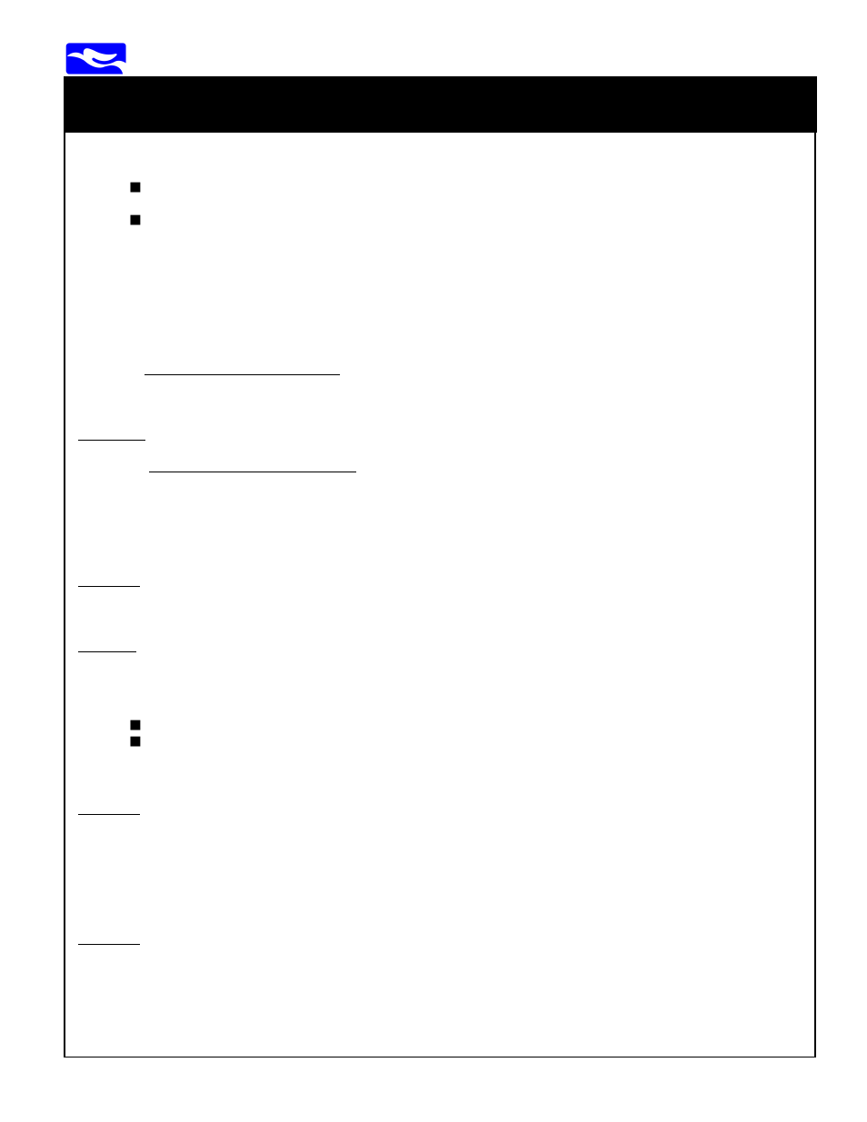 Follow start up procedures before leaving the job | Environmental Water Systems TT 1054 TWIN TANK User Manual | Page 3 / 18