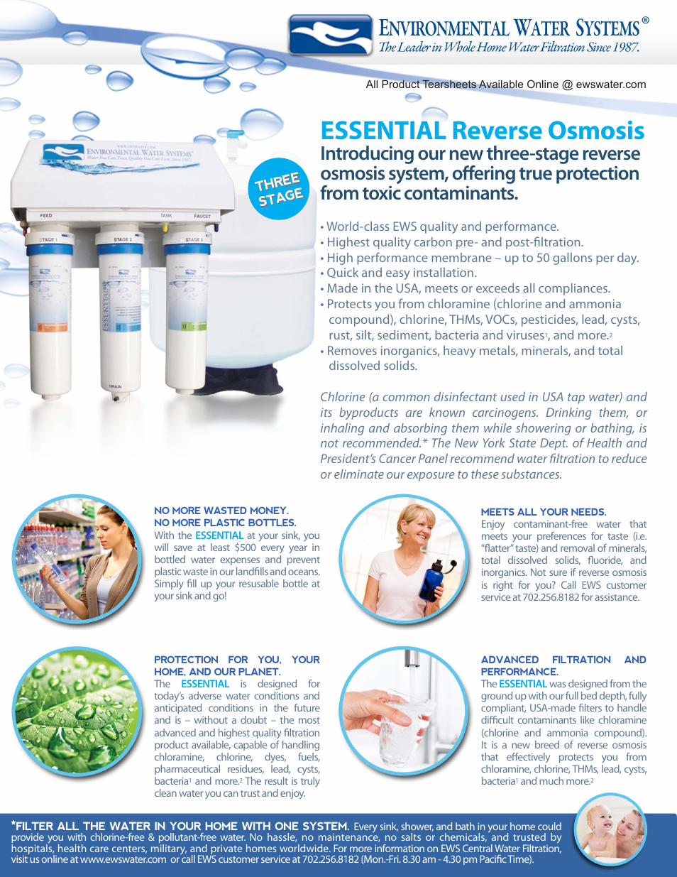 Essential reverse osmosis | Environmental Water Systems RO4-UV User Manual | Page 22 / 26