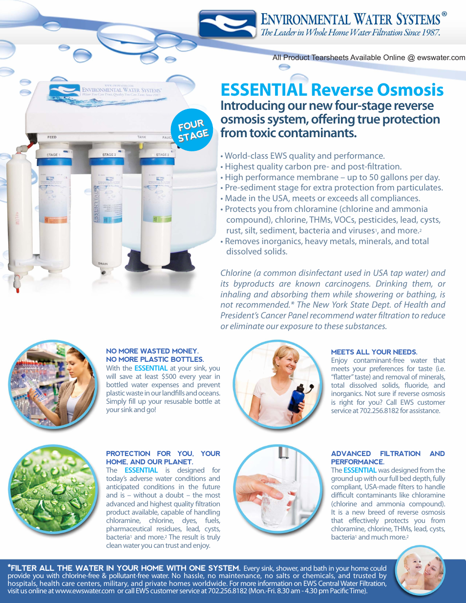 Essential reverse osmosis | Environmental Water Systems RO4-UV User Manual | Page 24 / 26