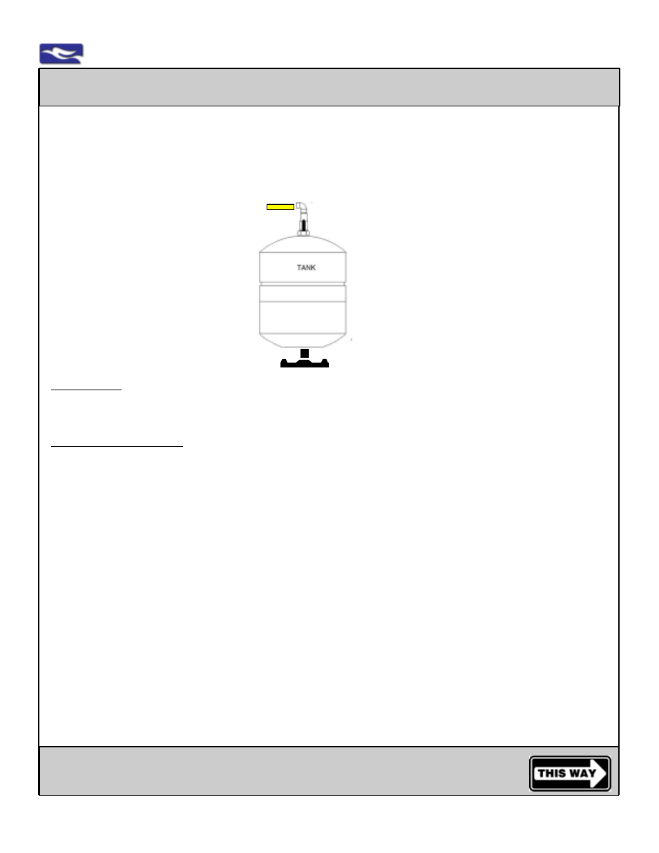 Placement or locating the storage tank, Go to drain installation and connection, Ews, inc. / environmental water systems 4.2-11 | Environmental Water Systems RU Series User Manual | Page 11 / 40