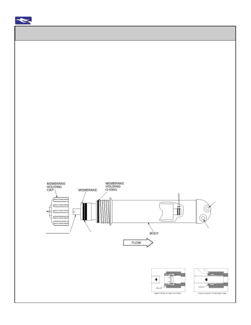 Replacement of membranes - all ro units, Ews, inc. / environmental water systems 4.2-19 | Environmental Water Systems RU Series User Manual | Page 19 / 40