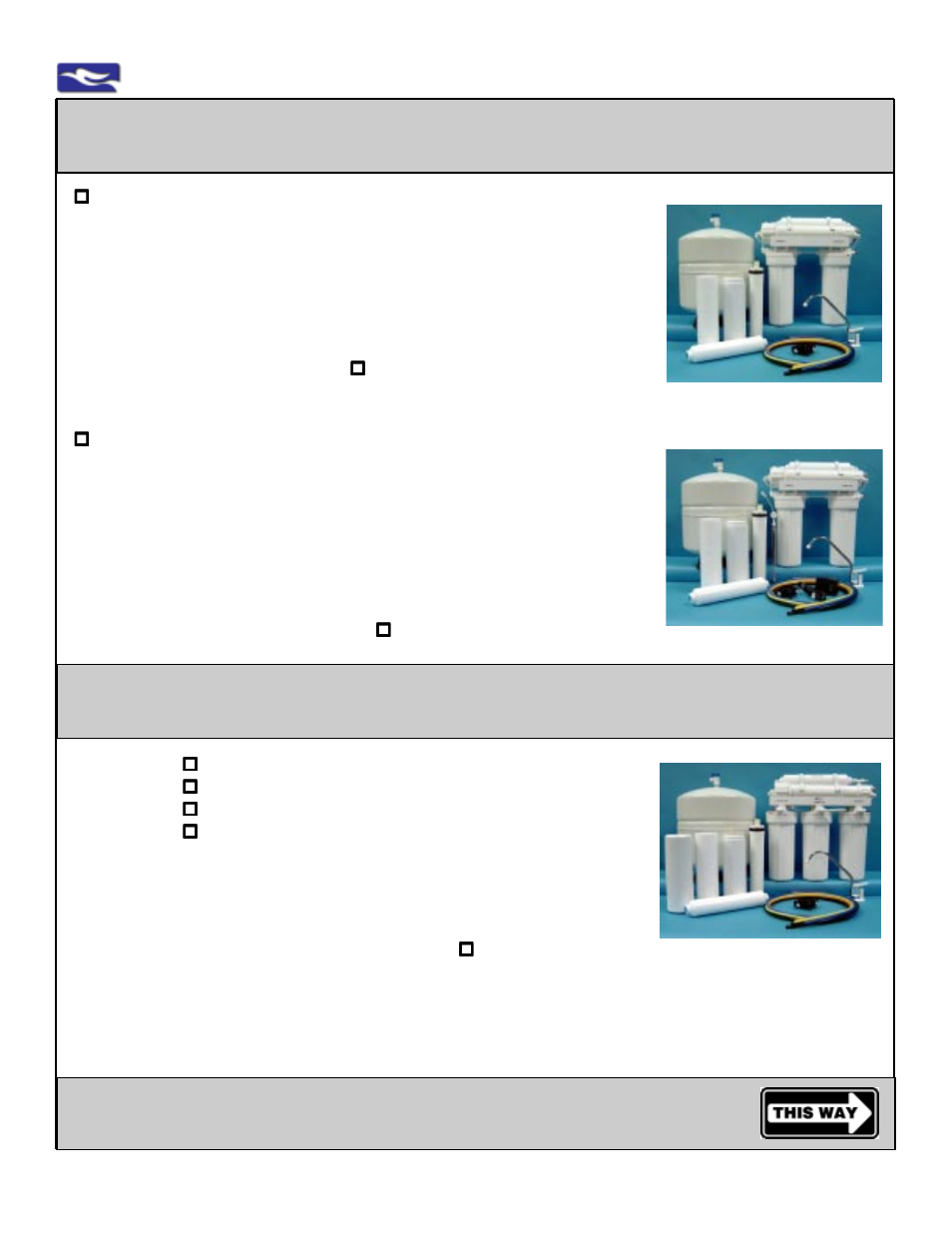 Filter replacements and how to order, Reverse osmosis undercounter filtration units | Environmental Water Systems RU Series User Manual | Page 23 / 40