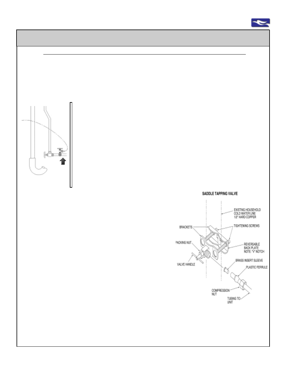 Basic inlet supply water connection, Ews, inc. / environmental water systems 4.2-8 | Environmental Water Systems RU Series User Manual | Page 8 / 40