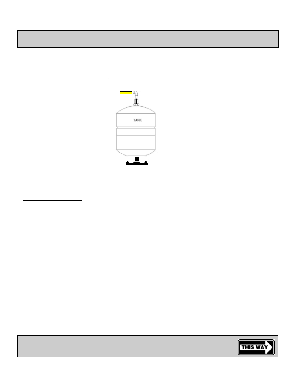 Placement or locating the storage tank, Go to drain installation and connection | Environmental Water Systems 5 Stage Reverse Osmosis Systems User Manual | Page 11 / 36