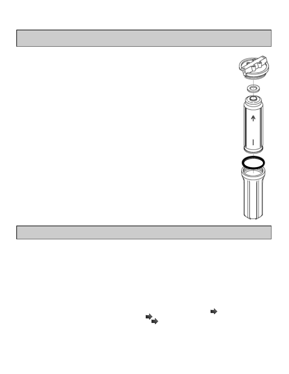 Replacement of filter cartridges - all ro units, Replacement of in-line postfilter - 5 stage units | Environmental Water Systems 5 Stage Reverse Osmosis Systems User Manual | Page 18 / 36