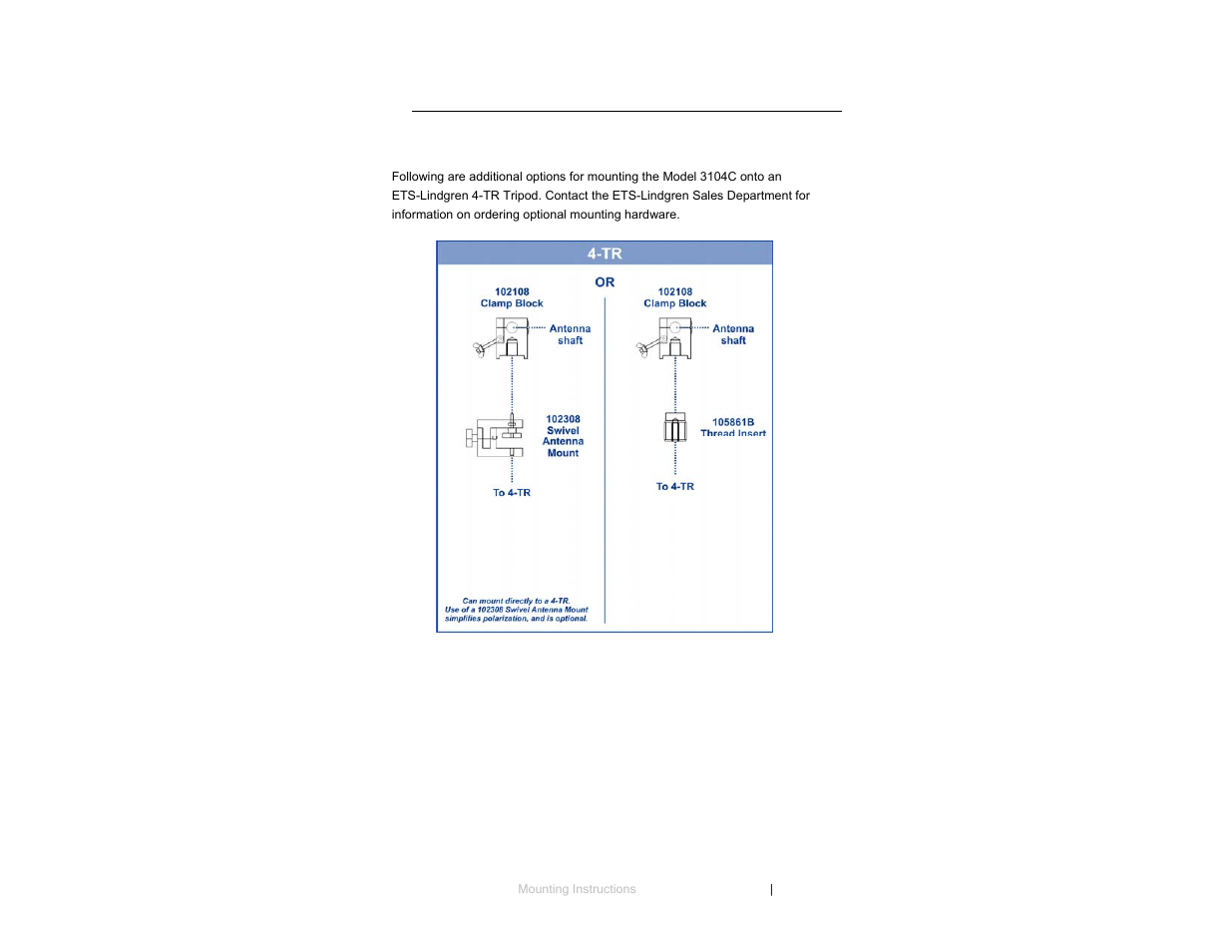ETS-Lindgren 3104C Biconical Antenna User Manual | Page 19 / 33