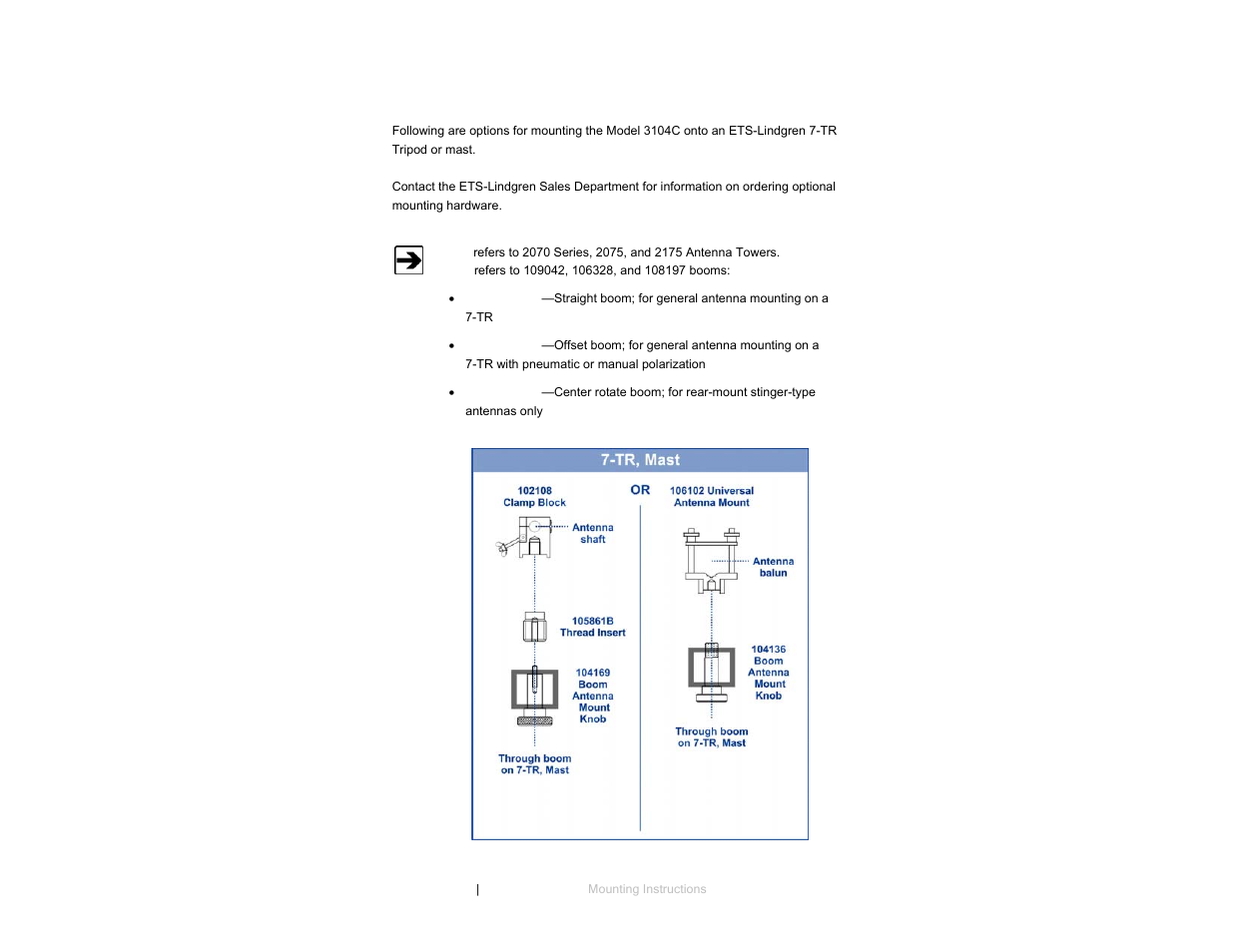 ETS-Lindgren 3104C Biconical Antenna User Manual | Page 20 / 33
