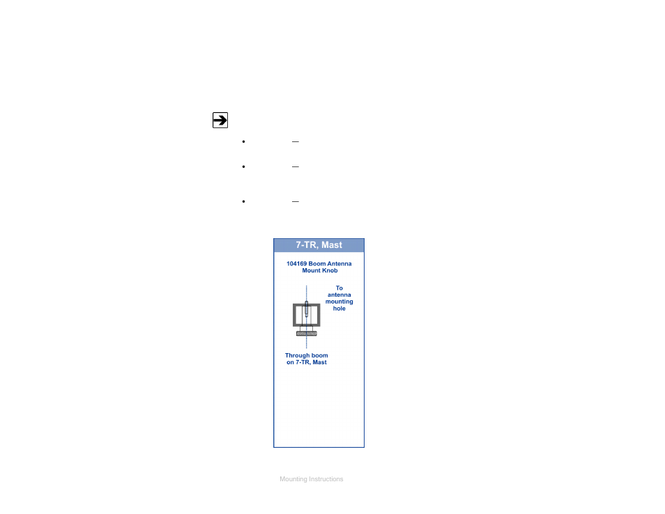 Tr and mast mounting options | ETS-Lindgren 3109 Biconical Antenna User Manual | Page 21 / 39