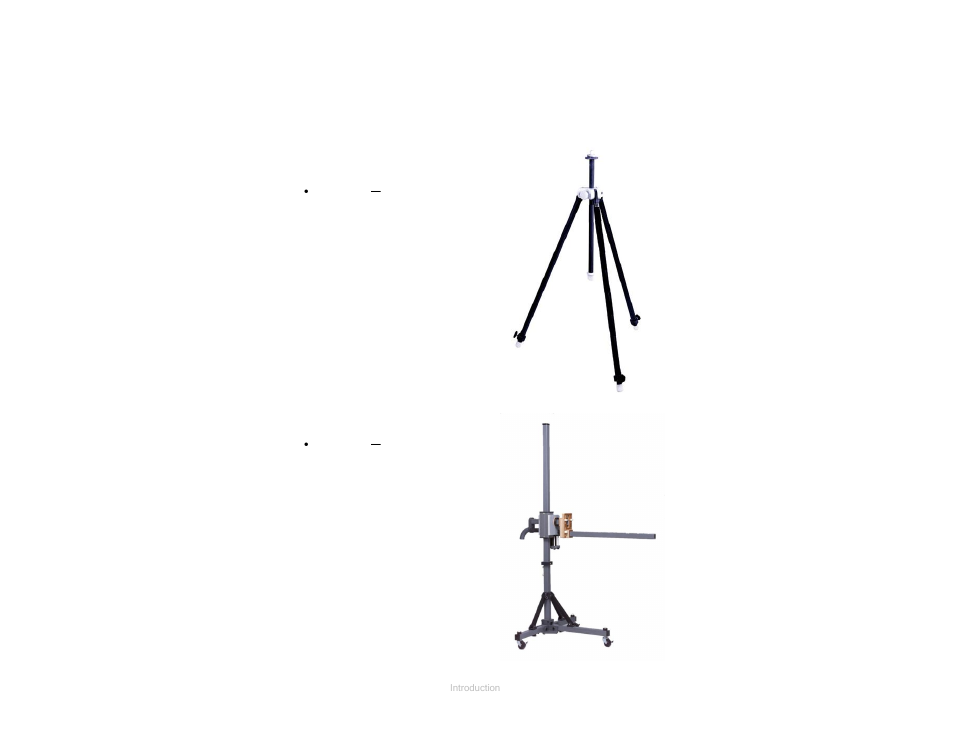 Tripod options | ETS-Lindgren 3109 Biconical Antenna User Manual | Page 9 / 39