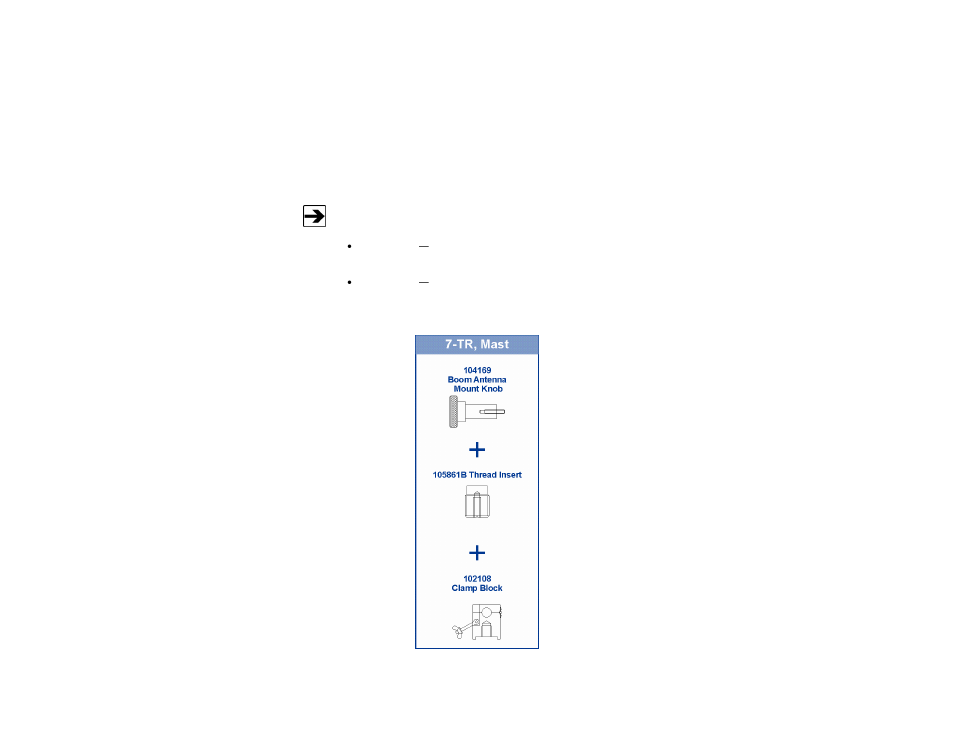 Tr and mast mounting options | ETS-Lindgren 3110C Biconical Antenna User Manual | Page 21 / 29