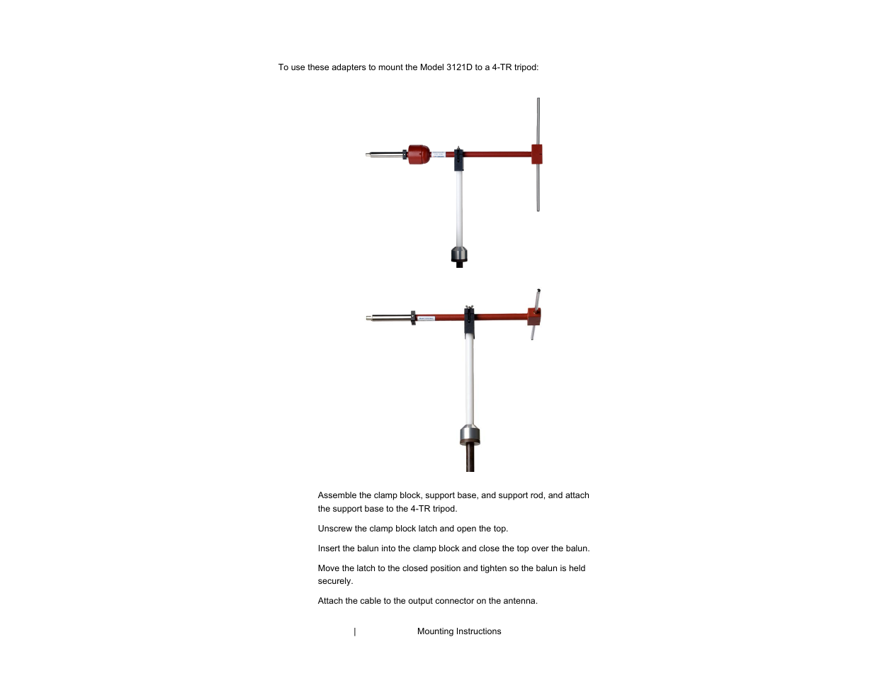 ETS-Lindgren 3121D Dipole User Manual | Page 22 / 39