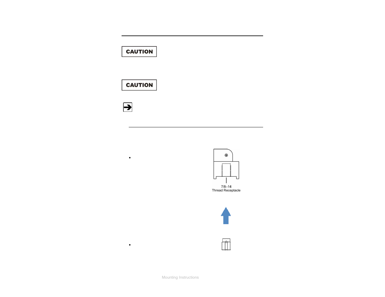 0 mounting instructions, Included mounting adapters | ETS-Lindgren 3140B Hybrid Log Periodic and Bowtie (BiConiLog) User Manual | Page 23 / 41