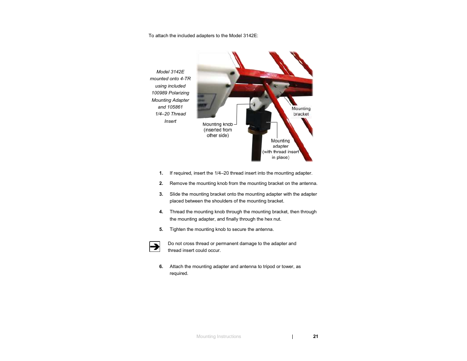 ETS-Lindgren 3142E BiConiLog Antenna User Manual | Page 21 / 43