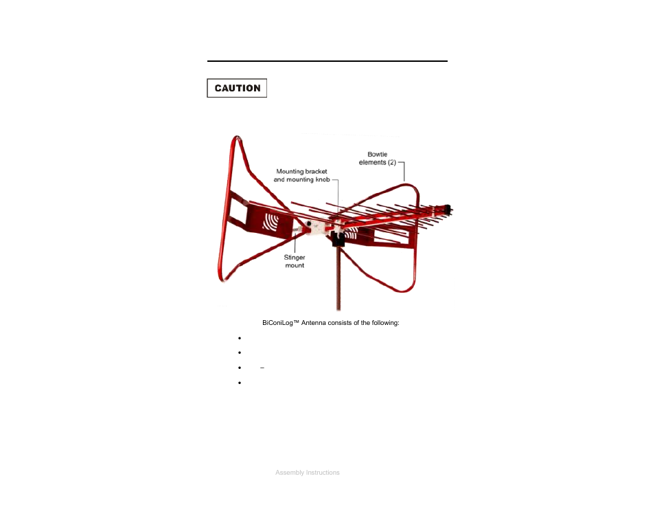 0 assembly instructions | ETS-Lindgren 3143B BiConiLog Antenna User Manual | Page 15 / 35