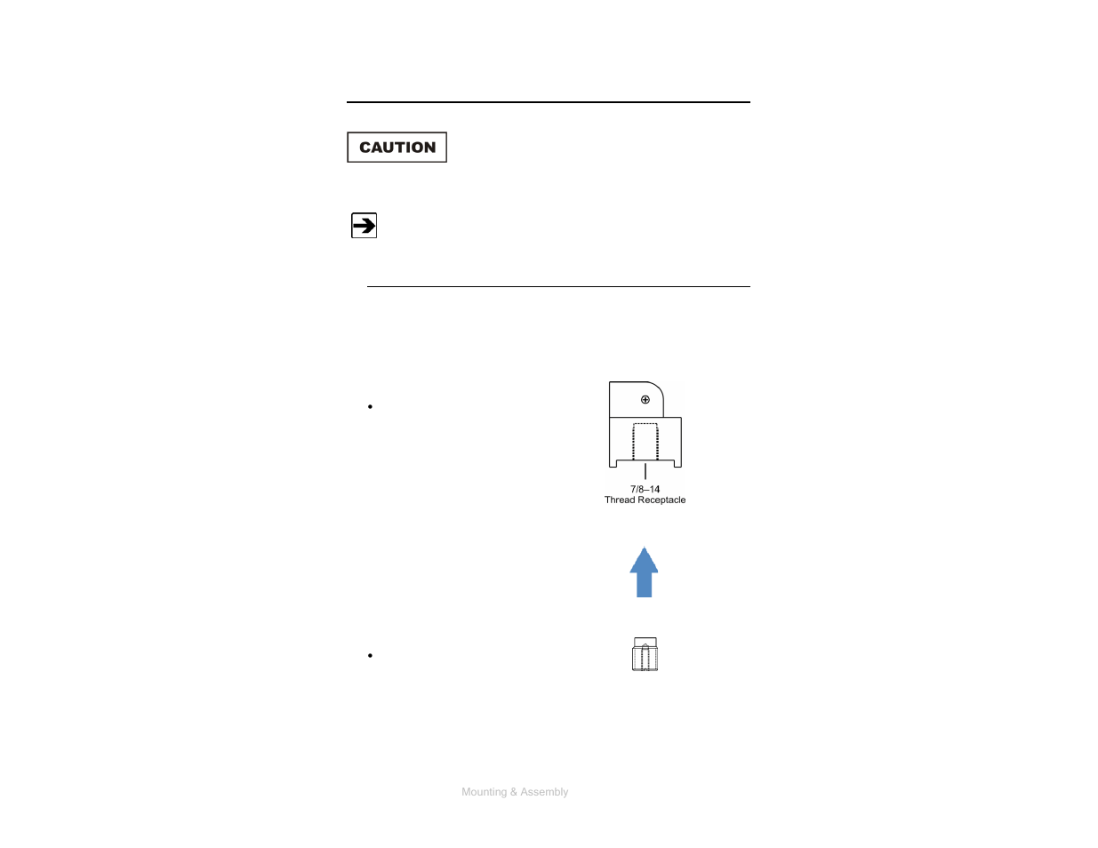 0 mounting & assembly, Mounting instructions, Using included mounting adapters | ETS-Lindgren 3144 Log Periodic Dipole Array User Manual | Page 15 / 27