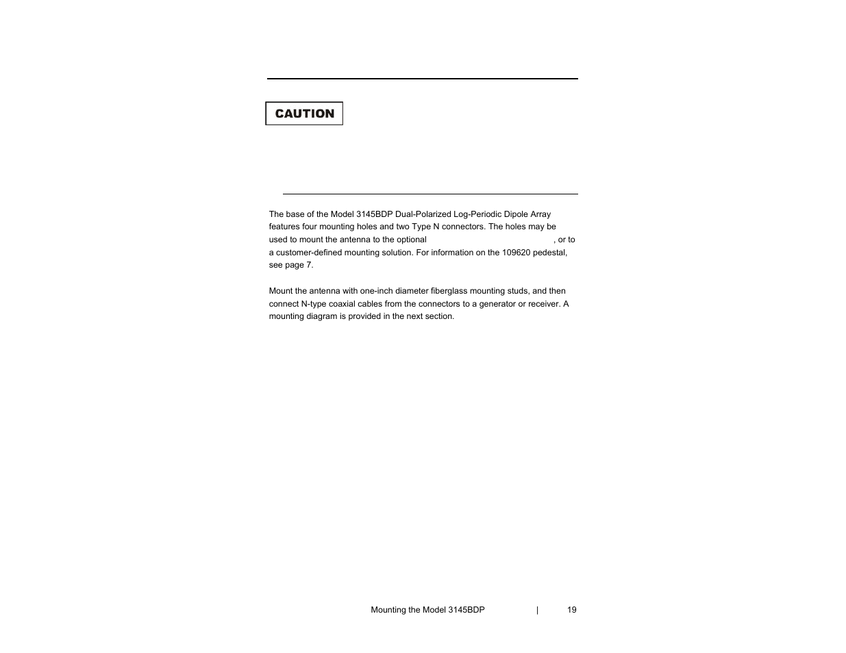 ETS-Lindgren 3145BDP Dual-Polarized Log-Periodic Dipole Array User Manual | Page 19 / 25