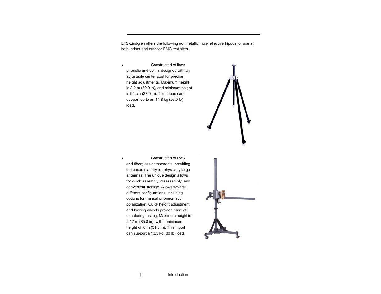 ETS-Lindgren 3148B Log Periodic Dipole Array User Manual | Page 8 / 41