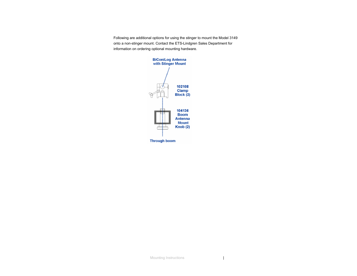 ETS-Lindgren 3149 Hybrid Log Periodic and Bowtie (BiConiLog) User Manual | Page 23 / 33