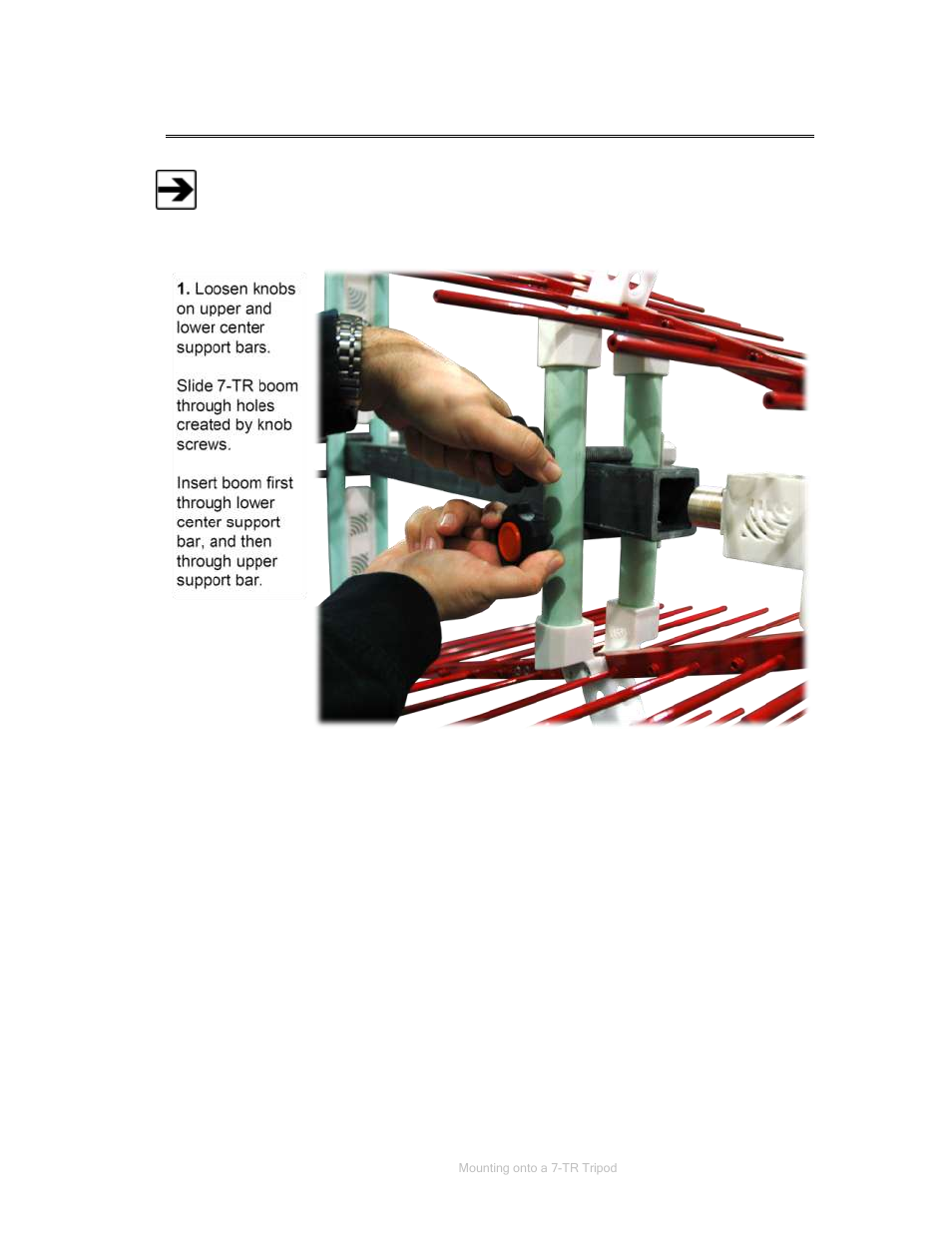0 mounting onto a 7-tr tripod | ETS-Lindgren 3150B Dual Stacked LPDA Antenna User Manual | Page 25 / 45