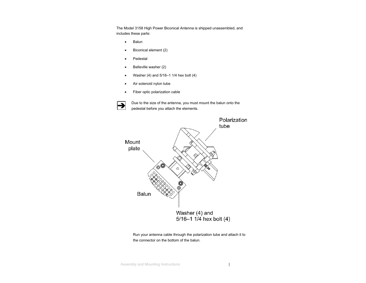 ETS-Lindgren 3158 Biconical Antenna User Manual | Page 14 / 23