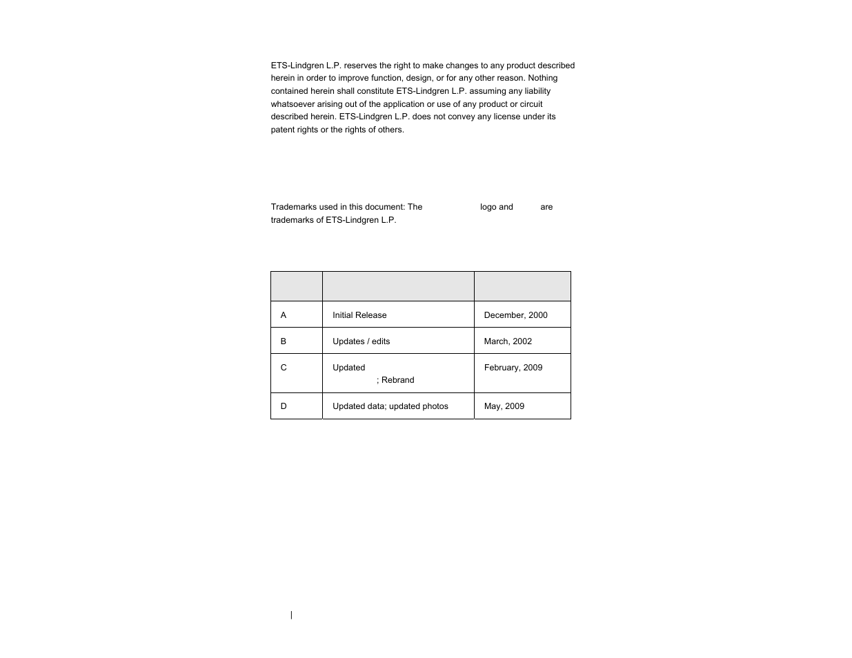 ETS-Lindgren 3158 Biconical Antenna User Manual | Page 2 / 23