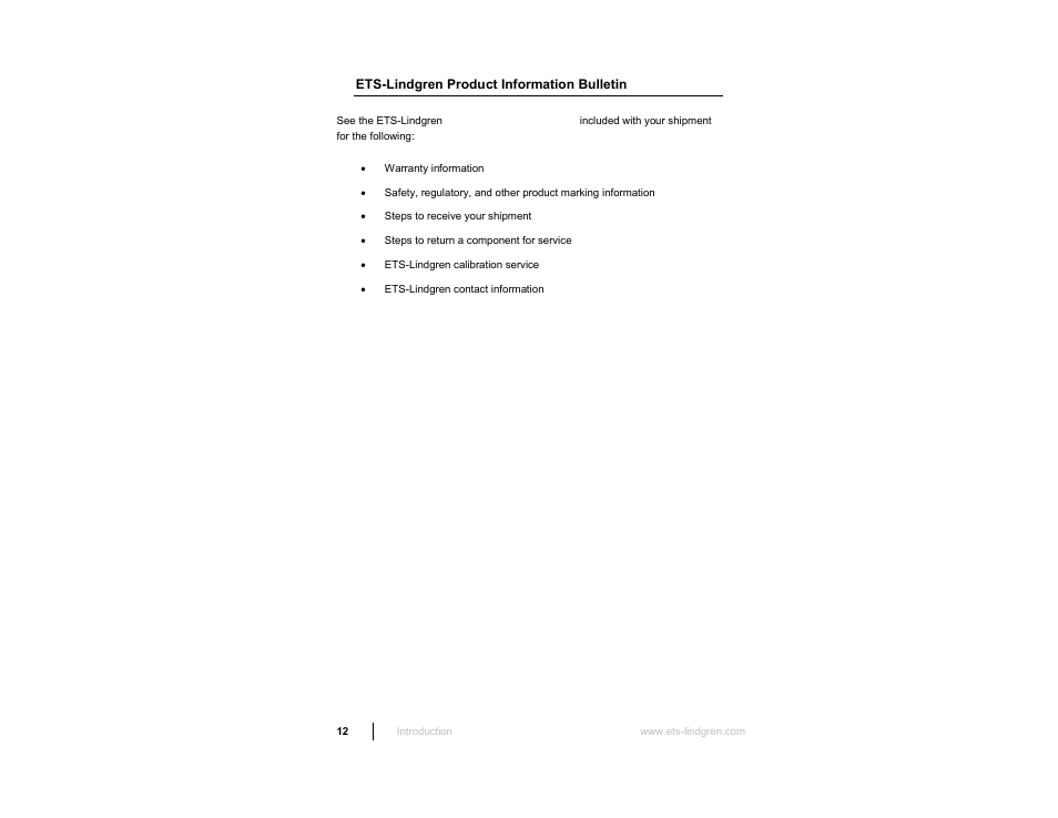 ETS-Lindgren 3160 Pyramidal Standard Gain Antenna User Manual | Page 12 / 90