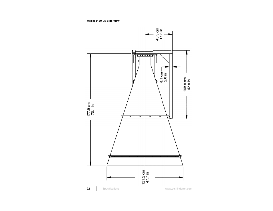 ETS-Lindgren 3160 Pyramidal Standard Gain Antenna User Manual | Page 22 / 90