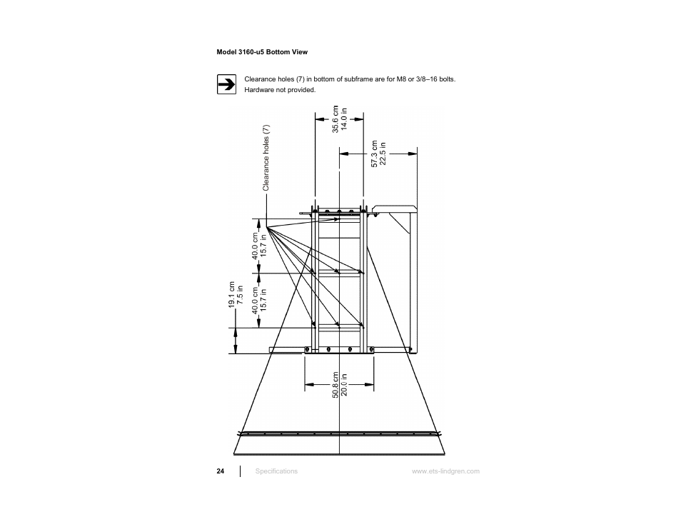 ETS-Lindgren 3160 Pyramidal Standard Gain Antenna User Manual | Page 24 / 90