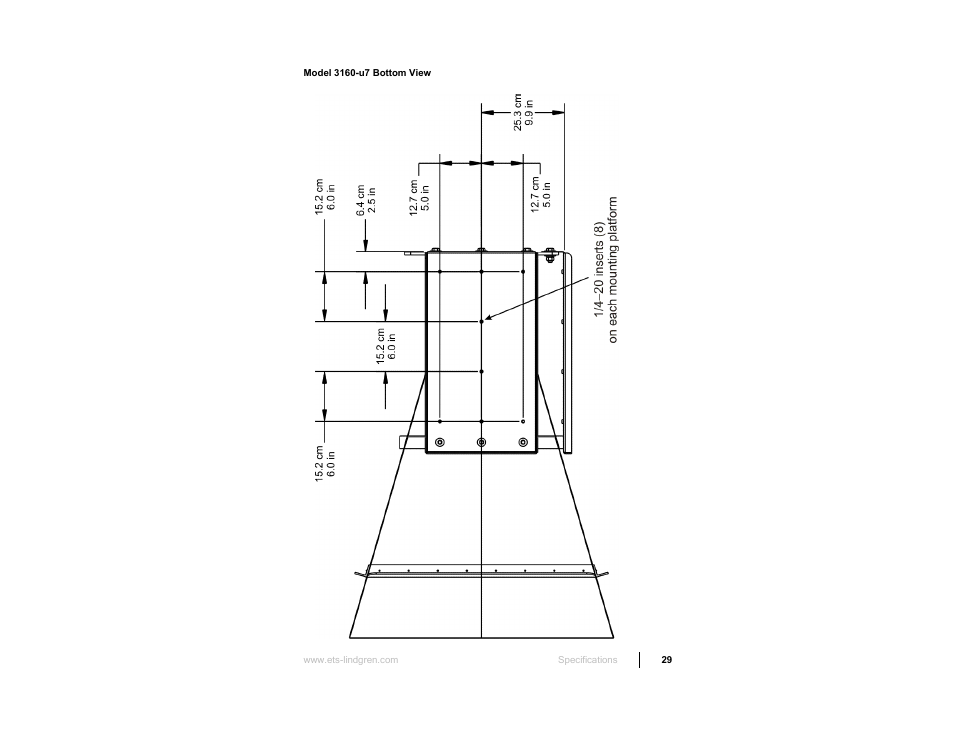ETS-Lindgren 3160 Pyramidal Standard Gain Antenna User Manual | Page 29 / 90