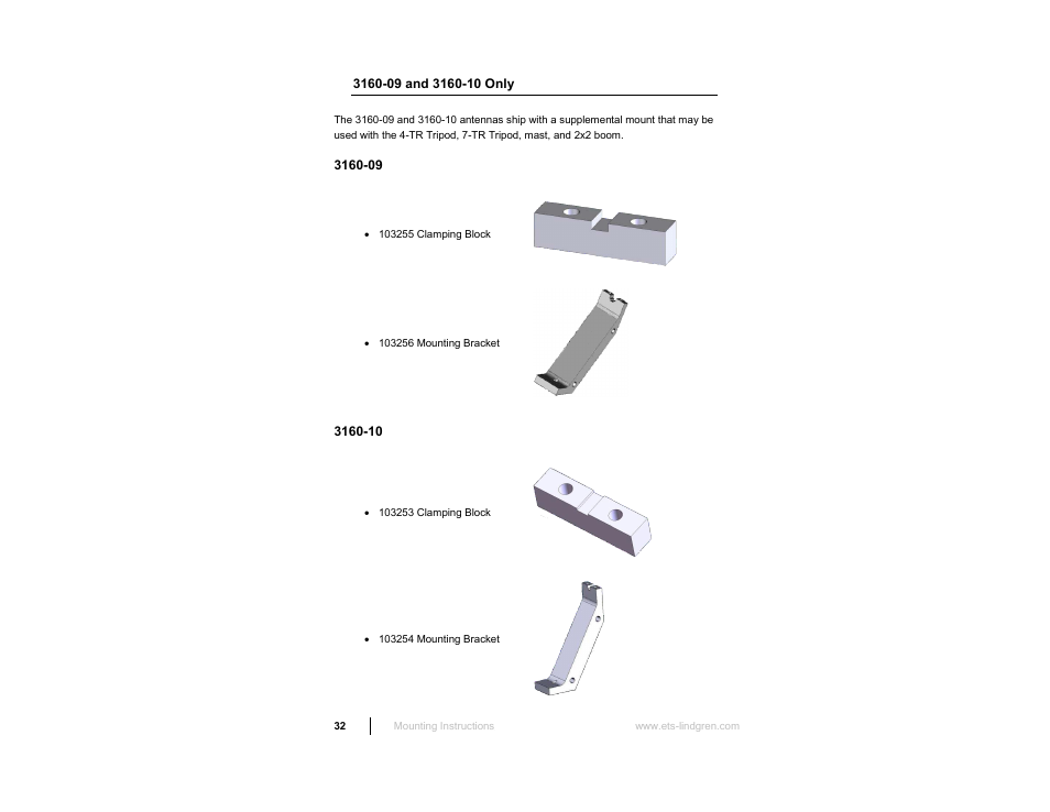 ETS-Lindgren 3160 Pyramidal Standard Gain Antenna User Manual | Page 32 / 90