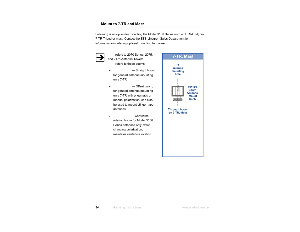 ETS-Lindgren 3160 Pyramidal Standard Gain Antenna User Manual | Page 34 / 90