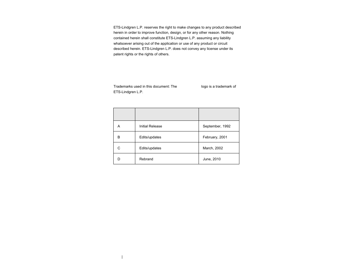 ETS-Lindgren 3161 Octave Horn Antenna User Manual | Page 2 / 31