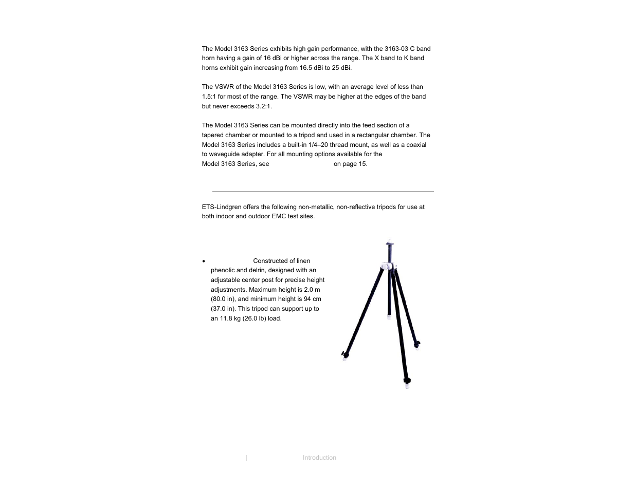 ETS-Lindgren 3163 High Gain Conical Horn Antennas User Manual | Page 8 / 25