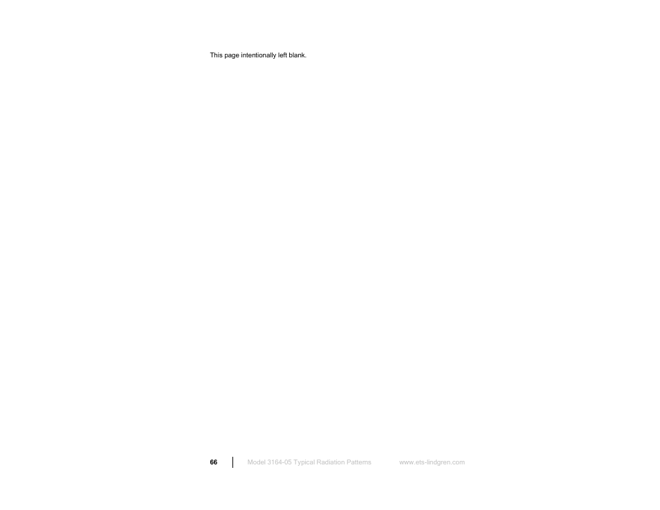 ETS-Lindgren 3164-10 Open Boundary Quad-Ridged Horn User Manual | Page 66 / 115