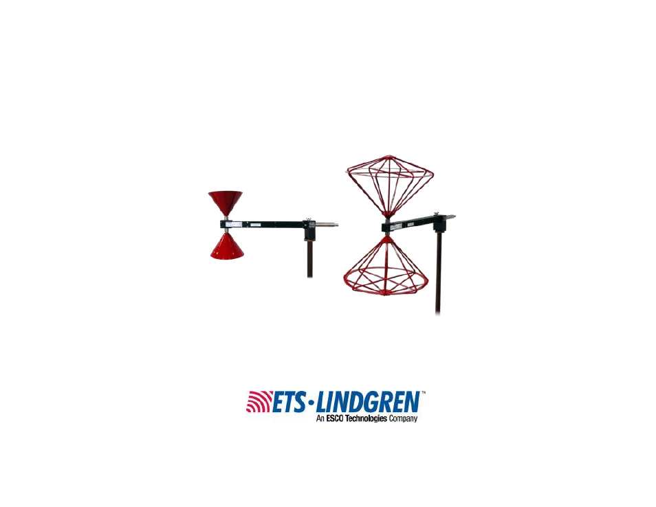 ETS-Lindgren 3180B Broadband Mini-Bicon Antenna User Manual | 39 pages