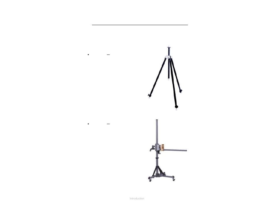 Tripod options | ETS-Lindgren 3180B Broadband Mini-Bicon Antenna User Manual | Page 9 / 39