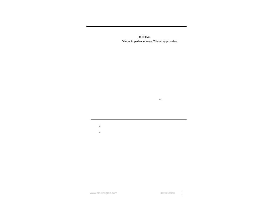 0 introduction, Standard configuration | ETS-Lindgren 3186 Dual Stacked LPDA Antenna User Manual | Page 7 / 35