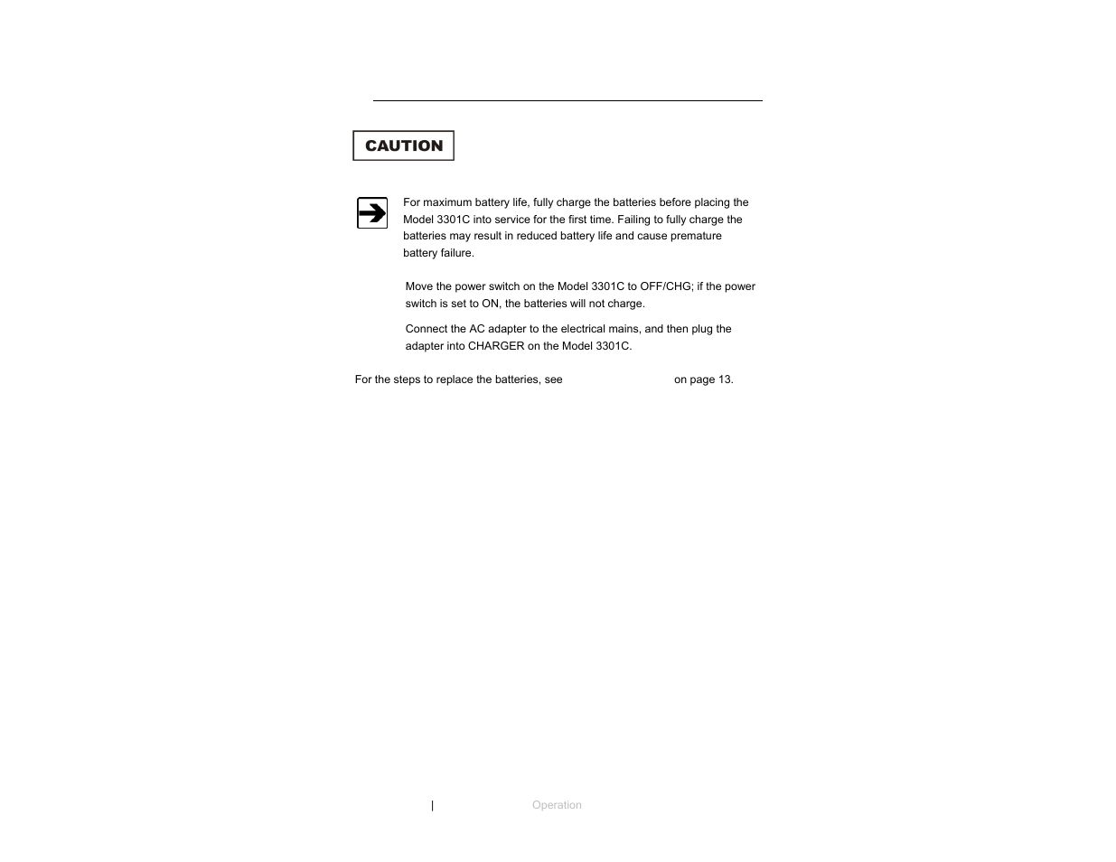 Charging the batteries | ETS-Lindgren 3301C Active Monopole User Manual | Page 42 / 62