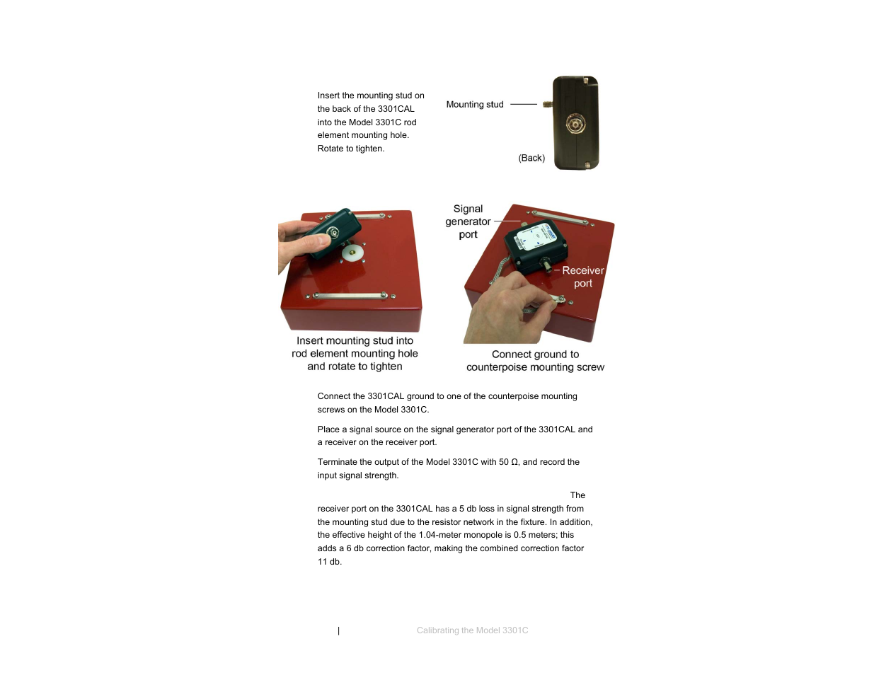 ETS-Lindgren 3301C Active Monopole User Manual | Page 44 / 62
