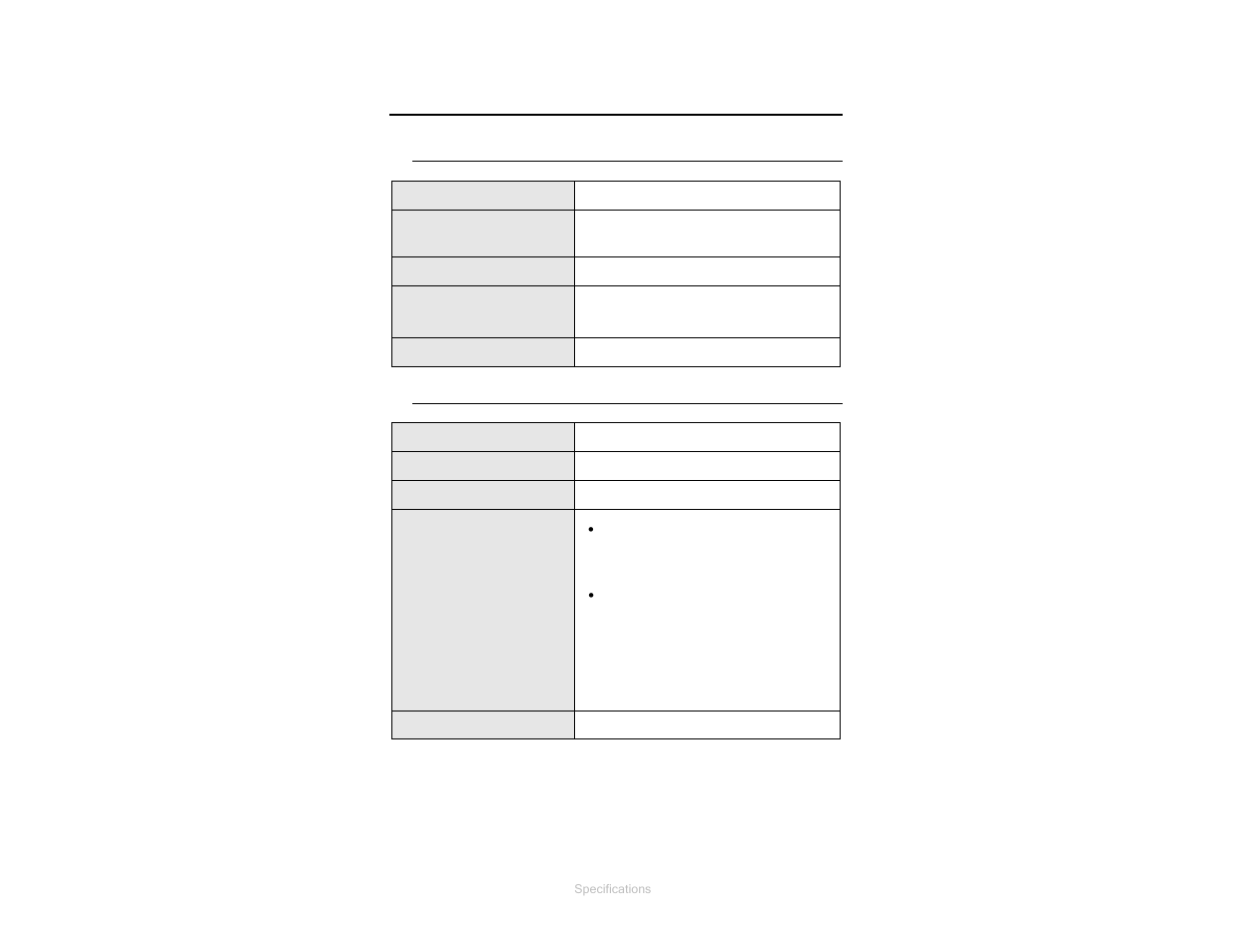 0 specifications, Electrical specifications, Physical specifications | ETS-Lindgren 3303 Monopole Antennas User Manual | Page 13 / 29