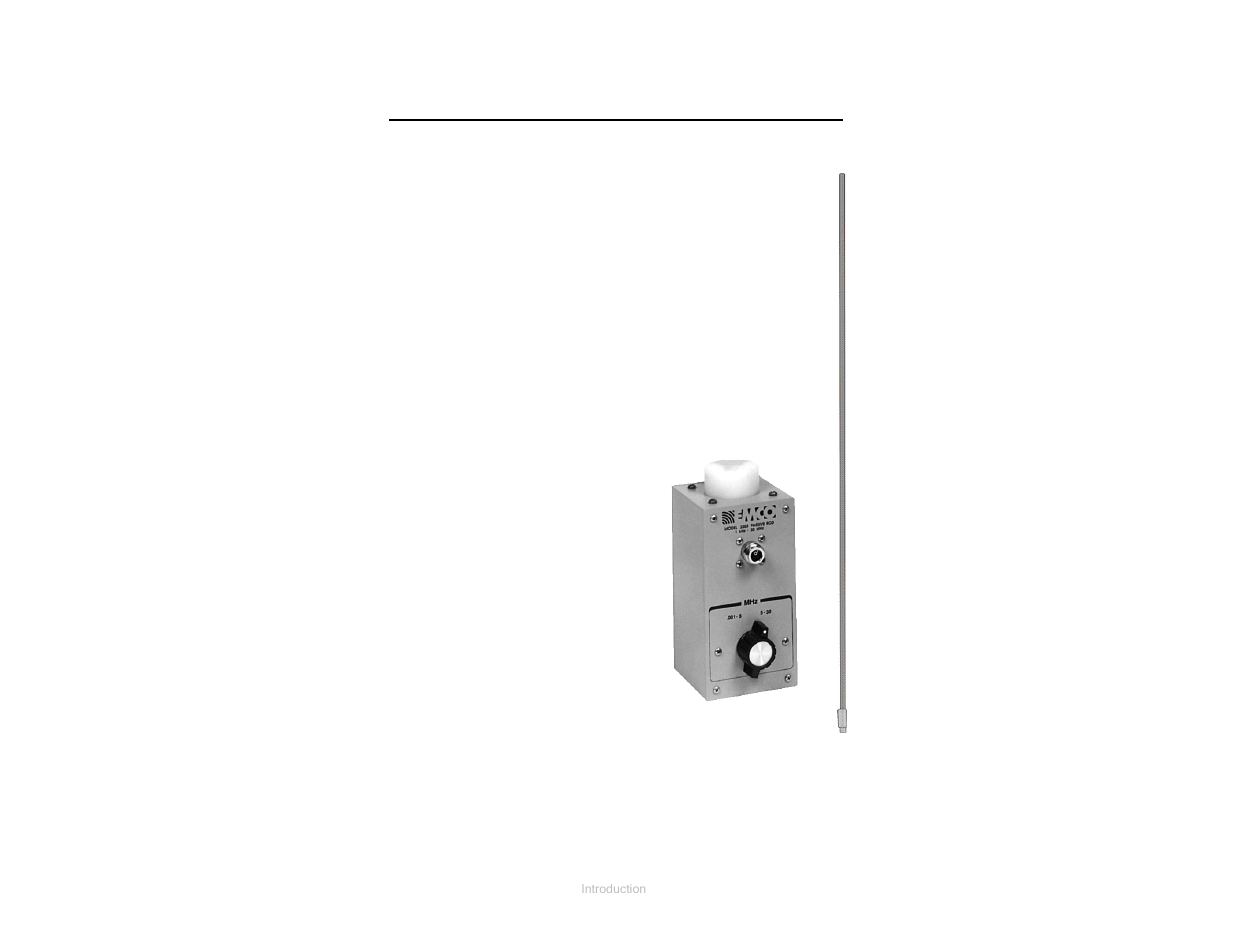 0 introduction | ETS-Lindgren 3303 Monopole Antennas User Manual | Page 5 / 29
