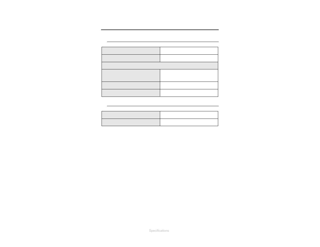 0 specifications, Electrical specifications, Physical specifications | ETS-Lindgren 7604 Shielded Coil Antenna User Manual | Page 11 / 26