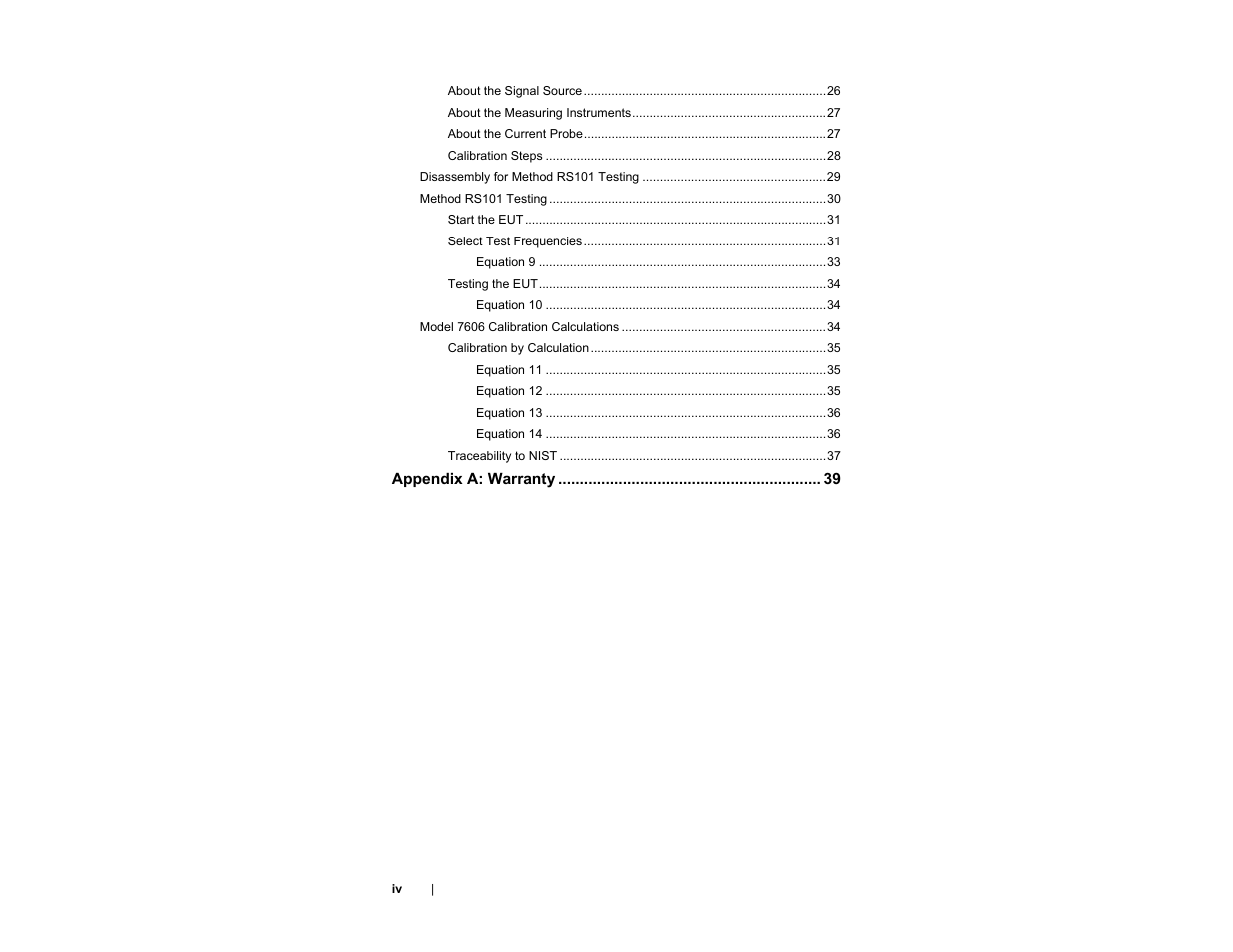 ETS-Lindgren 7606 Coil Antenna/Shielded Coil User Manual | Page 4 / 39